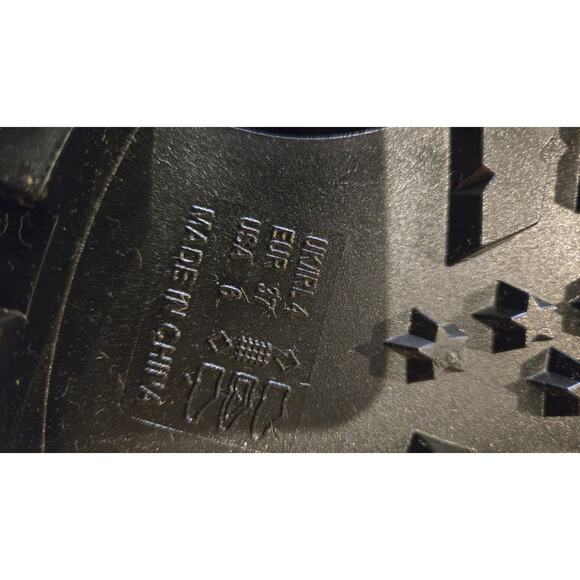 Jeffrey Campbell Women's Black Moto Boots Size 6 Silver Accents - Picture 8 of 8